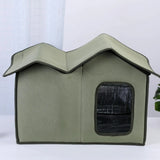 Weatherproof Outdoor Pet House for Cats & Dogs