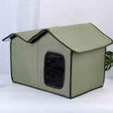 Weatherproof Outdoor Pet House for Cats & Dogs