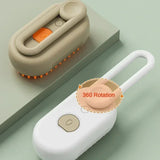 3-in-1 Pet Steam Brush for Easy Grooming & Tangle Removal