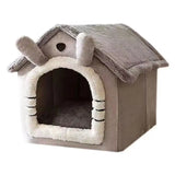Indoor Warm Pet House with Soft Cushion for Dogs & Cats